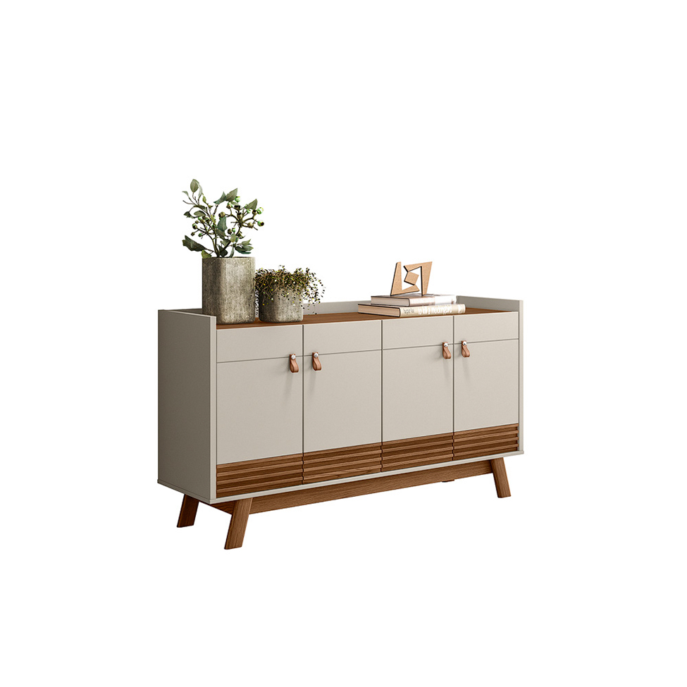 Buffet Abruzzo 4 PT Freijó e Off White