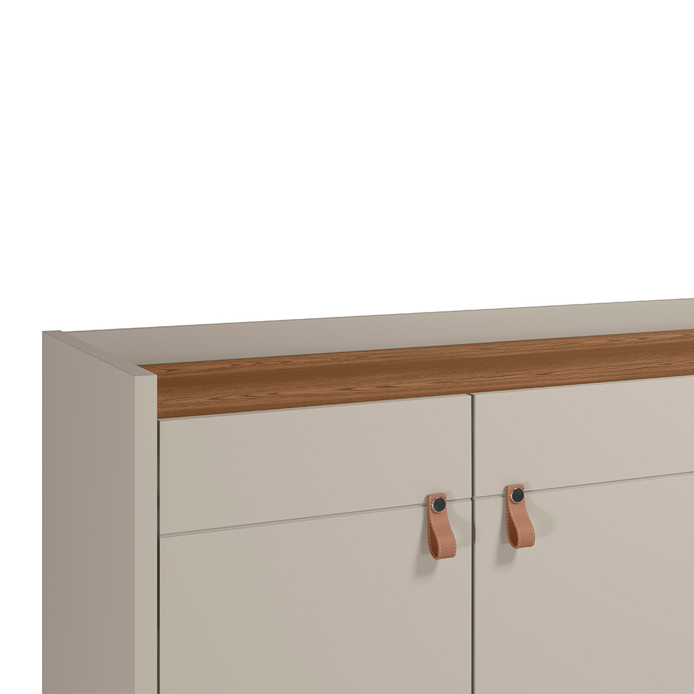 Buffet Abruzzo 4 PT Freijó e Off White