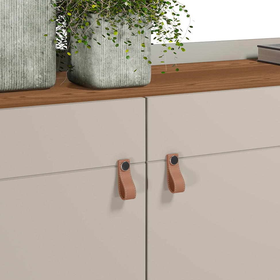 Buffet Abruzzo 4 PT Freijó e Off White