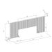 Cabeceira King Laranjeiras Off White