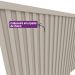 Cabeceira King Laranjeiras Off White
