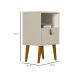 Cabeceira King Laranjeiras com 2 Mesas de Apoio Búzios 2 GV Off White