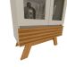 Cristaleira Retro Marsala 2 PT 1 GV Nature e Off White
