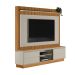Estante para Home Theater e TV até 75 Polegadas Guararapes 2 PT Nature e Off White