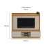 Estante para Home Theater e TV até 75 Polegadas Guararapes 2 PT Nature e Off White