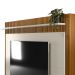Estante para Home Theater e TV até 75 Polegadas Guararapes 2 PT Nature e Off White