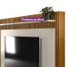 Estante para Home Theater e TV até 75 Polegadas Guararapes 2 PT Nature e Off White