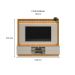 Estante para Home Theater e TV até 75 Polegadas Guararapes com LED 2 PT Nature e Off White