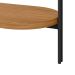 Kit Aparador para Sala e Mesa de Centro Arredondada Mônica Nature