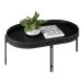 Mesa de Centro Oval Monaco Preta