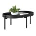 Mesa de Centro Oval Monaco Preta