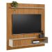 Painel para Tv até 65" Frisado com Porta e Nicho Diana Nature/Off White