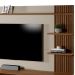 Painel para Tv até 65" Ripado 2 Portas com Nicho Marianne Freijo/Off White