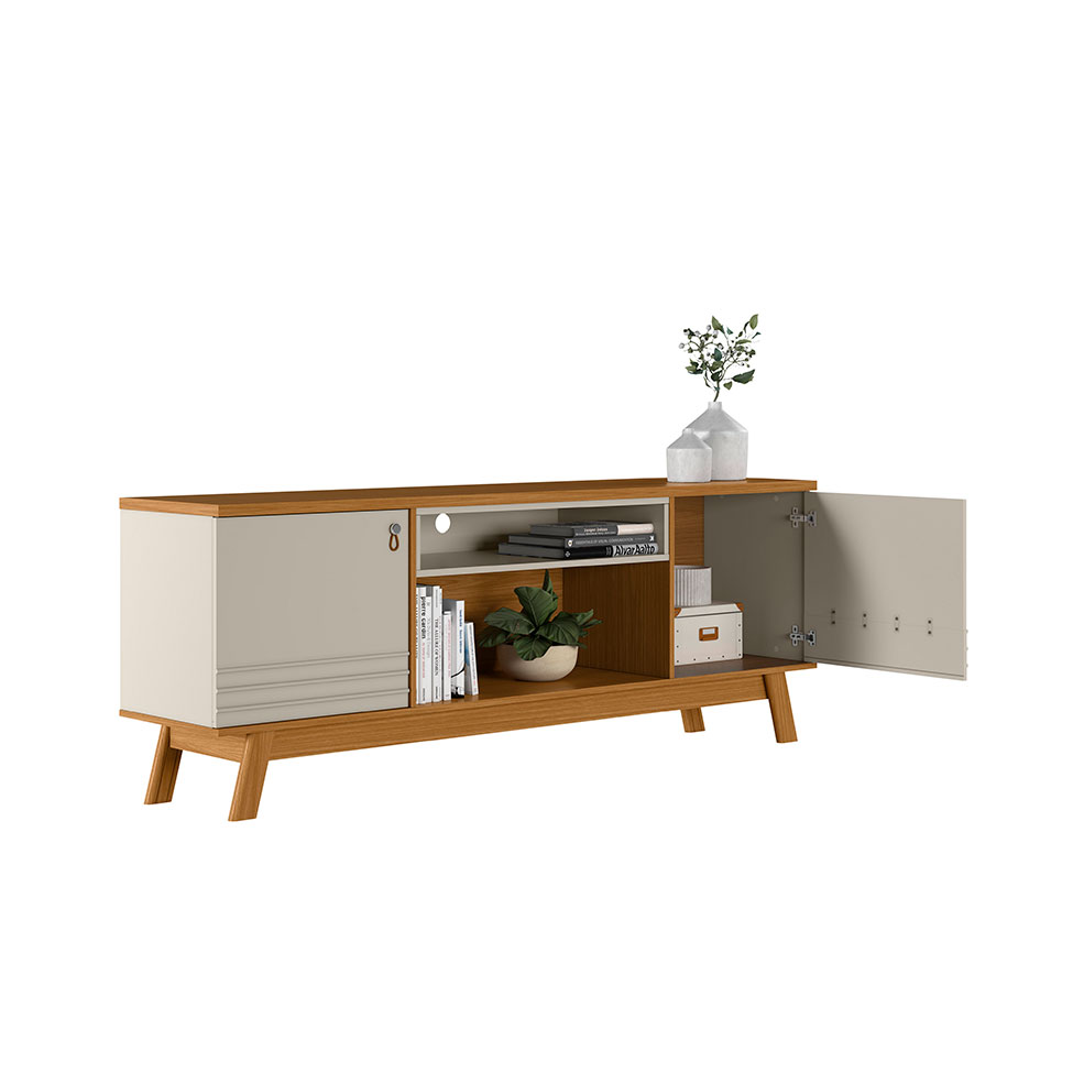 Rack Colorado 2 PT Nature e Off White 180 cm