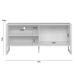 Rack para TV 55 Polegadas 1 Porta 1 Prateleira Golden  Nature/Off White