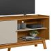 Rack para TV 65 Polegadas 1 Porta 1 Prateleira Laurum  Nature/Off White