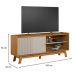 Rack para TV 65 Polegadas 1 Porta 1 Prateleira Laurum  Nature/Off White