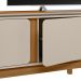 Rack para TV até 70 Polegadas 2 Portas com Nicho Lazul Nature/Off White