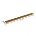 Conjunto Rack e Painel Frisado TV 75' Lance Tauri Off White