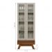 Cristaleira United 2 portas Off White
