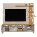 Home Estante Rack Napoli Para TV até 70 Polegadas Tauari/Off White Fosco