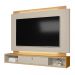 Home Painel Havana Para TV até 75" Polegadas com Led Tauari/Off White Fosco