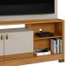 Home TV 50' com Prateleira Monterrey Nature Off-White