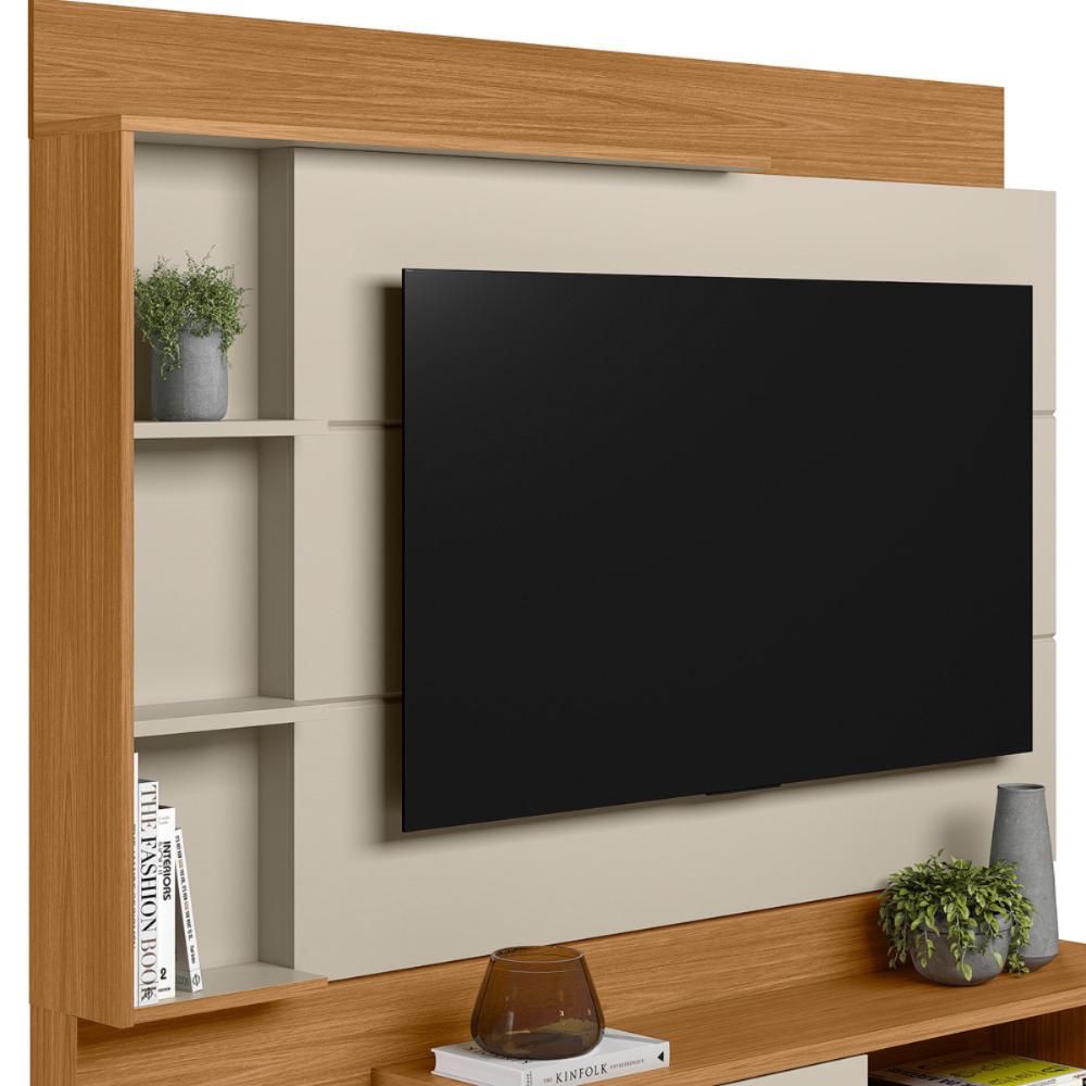 Home TV 70 Polegadas com Gaveta Moscou Nature Off-White 