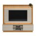 Home para TV ate 75 Polegadas Com Led Bruce Nature Off-White