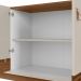 Jogo de Buffet 1.6 com Cristaleira Ripada Meet Freijo Off White