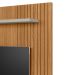 Painel TV 65' Frisado com Prateleira Ávila Nature Off-White