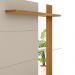 Painel para TV 60 Polegadas Ripado Mérida Nature Off-White