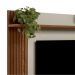Painel para TV Dortmund Ripado Freijo Off White