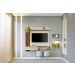 Painel para TV Dortmund Ripado Freijo Off White