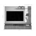 Painel para TV Ripado com Porta Mandonie Carvalho Off White