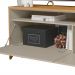 Rack Bancada Dubai 1.6 Para TV até 70" Polegadas Tauari/Off White Fosco
