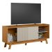 Rack Frisada para TV 65 Polegadas Belfast Nature Off-White