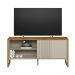 Rack Porta Frisada para TV 55' Guimarães Nature Off-White