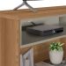 Rack Retro para TV ate 65 Polegadas Colonia Amendoa Titanio