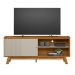 Rack de TV 65 Polegadas com Friso Cardiff Nature Off-White