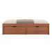 Cama Solteiro 2 GV Beauty Amêndoa