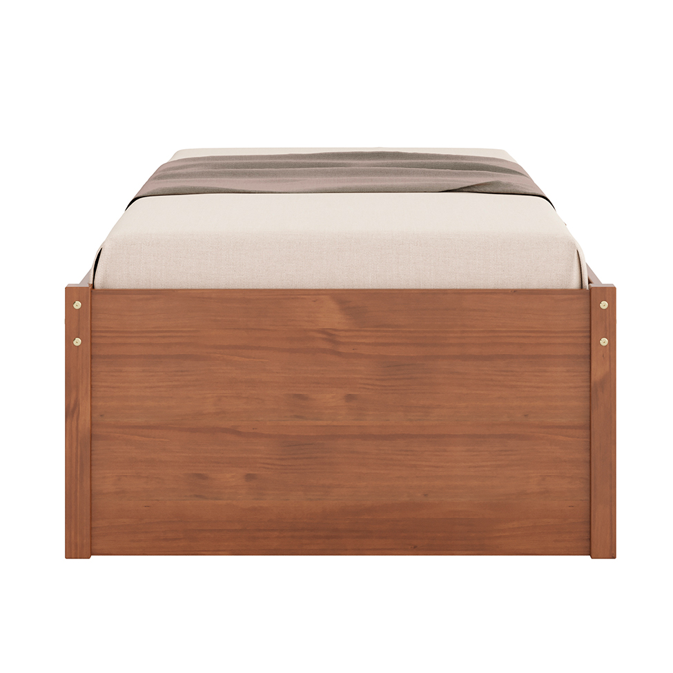 Cama Solteiro 2 GV Beauty Amêndoa