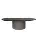 Conjunto de duas Mesas de Centro Orgânica 130 cm Mármore e  Mdf