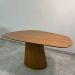 Mesa De Jantar Cone Oval Orgânica 137x90 Cm Freijó
