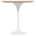 Mesa Lateral Tulipa Saarinen Redonda 51 cm - Freijó