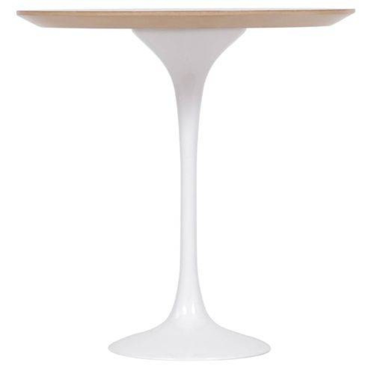 Mesa Lateral Tulipa Saarinen Redonda 51 cm - Freijó