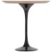 Mesa Lateral Tulipa Saarinen Redonda 51 cm - Freijó