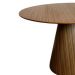 Mesa de Jantar Cone Redonda 90 cm Base Madeira Pau Ferro