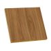 Mesa de Jantar Cone orgânica Oval 160x90 cm com 2 Base Freijó Tampo Freijó
