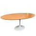 Mesa de Jantar Tulipa Saarinen Oval 244x137 cm Tampo Freijó
